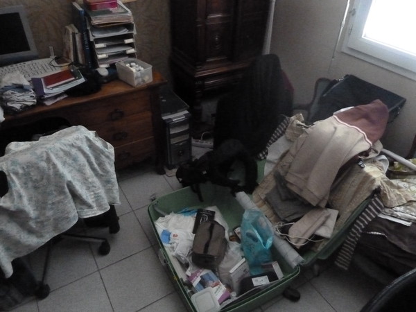 J-2 : Le bazard avant le départ